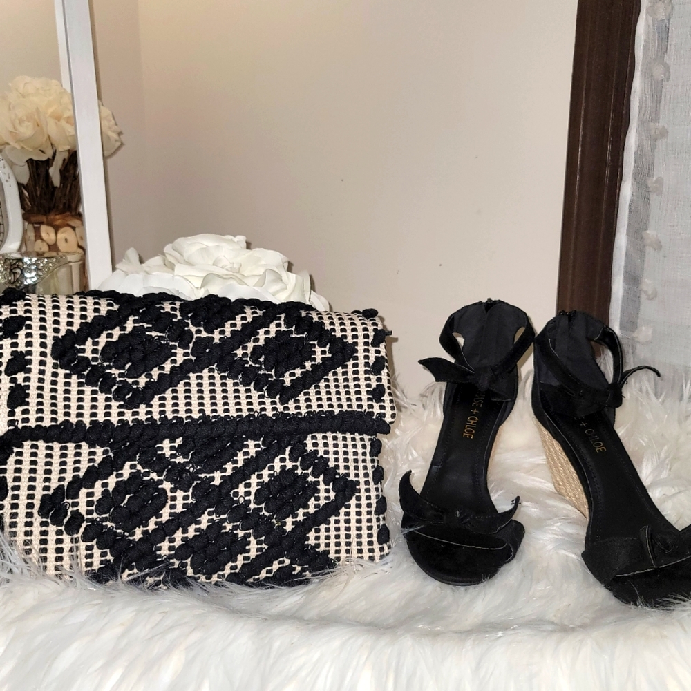 Chase+Chloe Blair Wedge Sandals - Picture 3 of 5